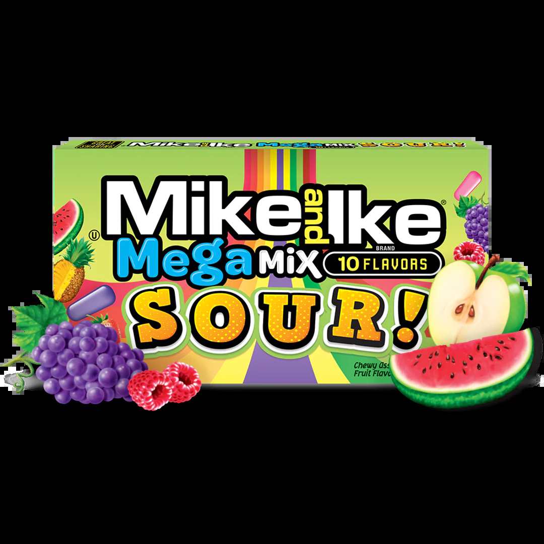 Mike and Ike Mega Mix Sour 141g USA