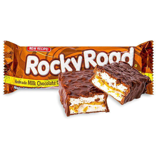 Rocky Road S’Mores USA - Barretta di cioccolato al latte con anacardi e Marshmallow (46g) bundle cioccolato