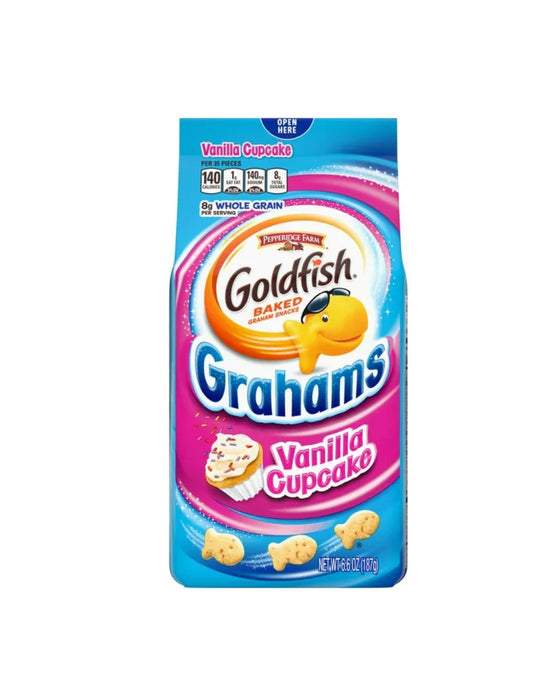 Gold Fish Grahams Vanilla Cupcake - cracker gusto vanilla cupcake (34g) salato