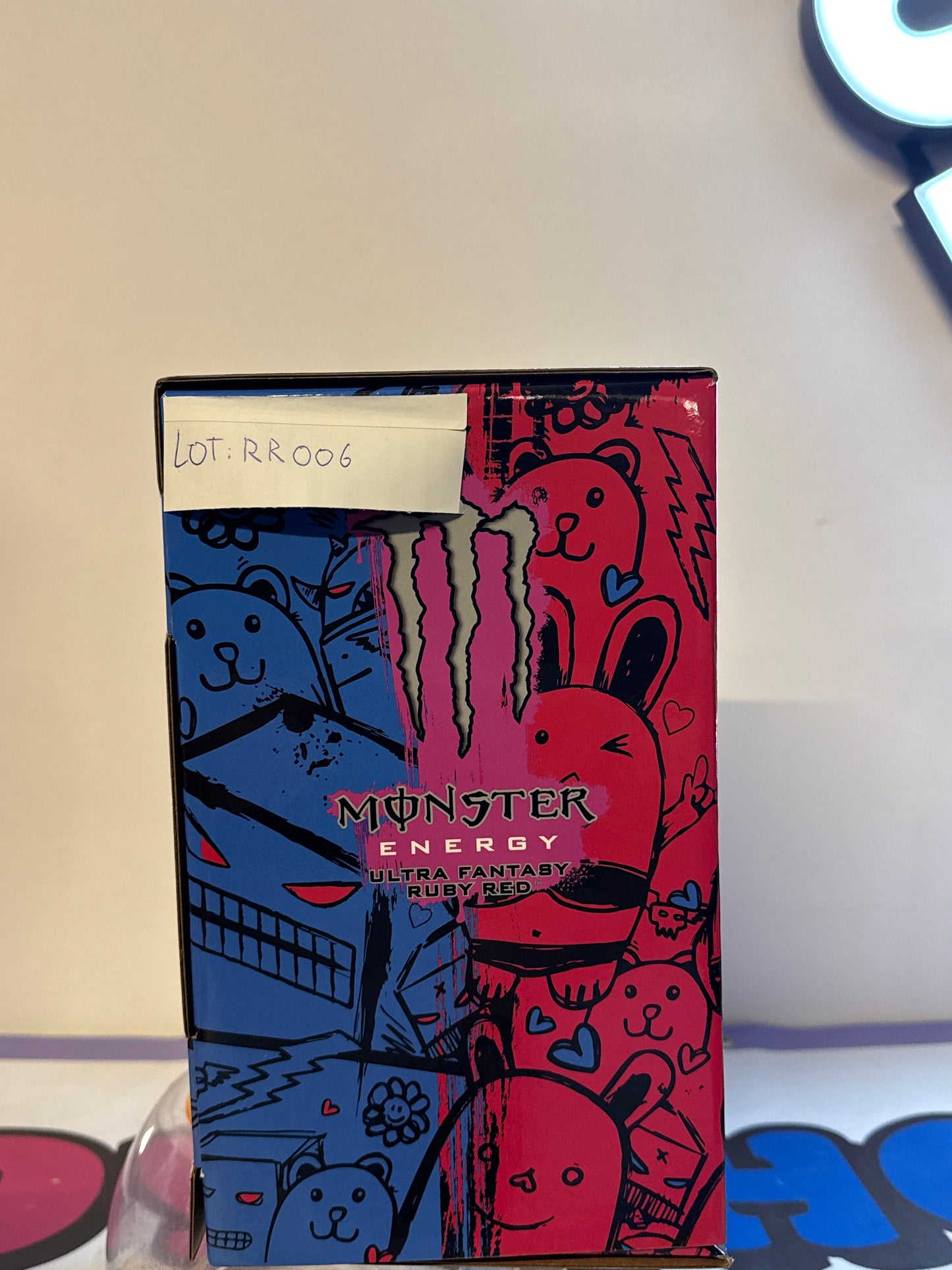 MONSTER ENERGY PROMO BOX: ULTRA FANTASY RUBY RED (RR006)