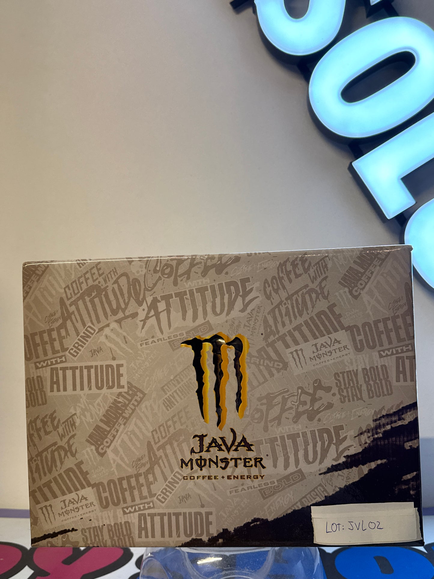 MONSTER ENERGY PROMO BOX: JAVA CAFE LATTE (JVL02)