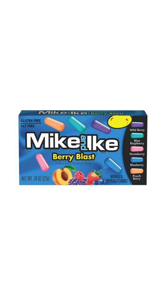 Mike and Ike Berry Blast USA - Caramelle morbide ai frutti di bosco (22g) bundle candy online gluten-free
