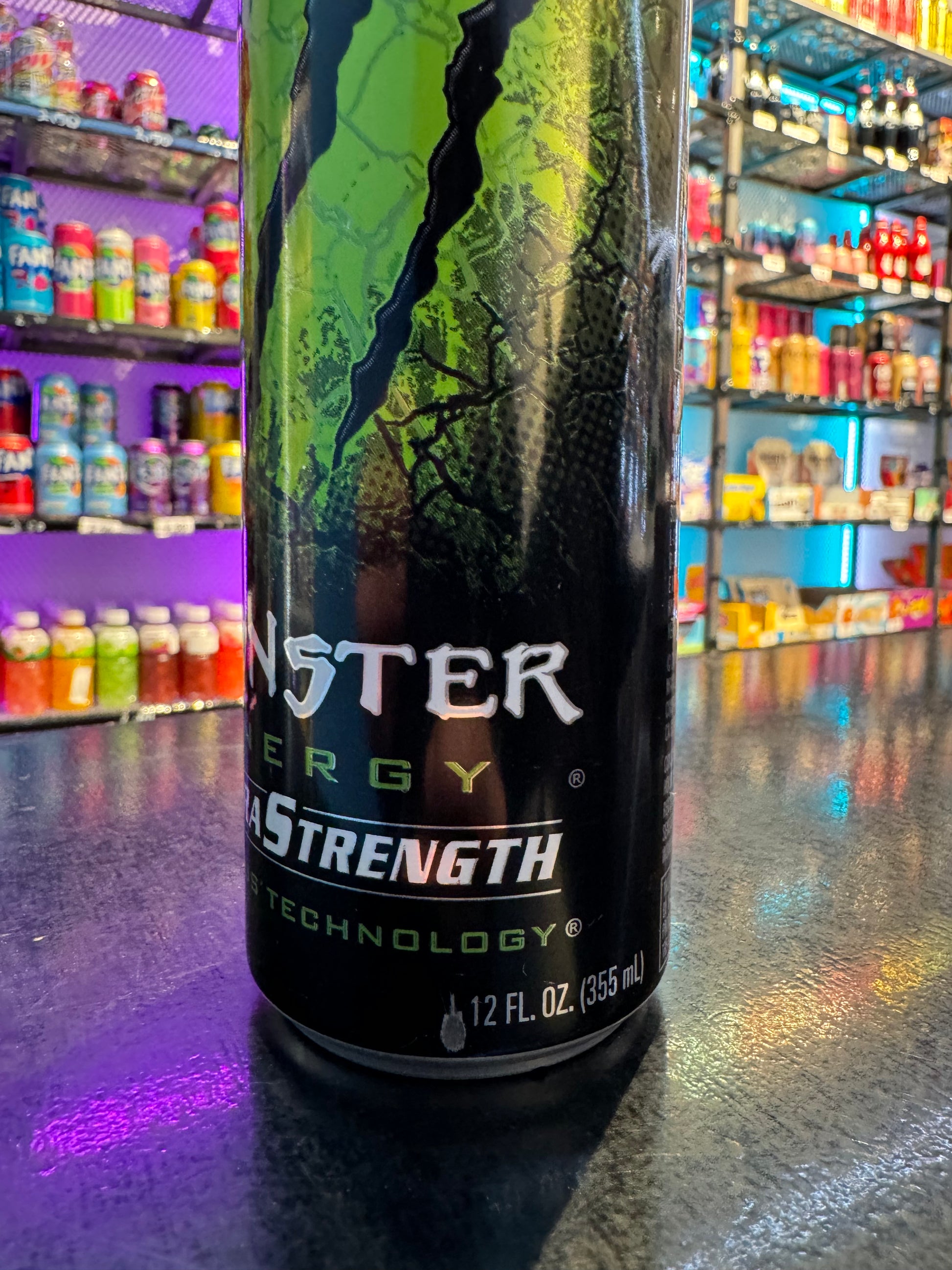 Monster Energy Extra Strength Super Dry (USA) [12oz] - Energy Drinks