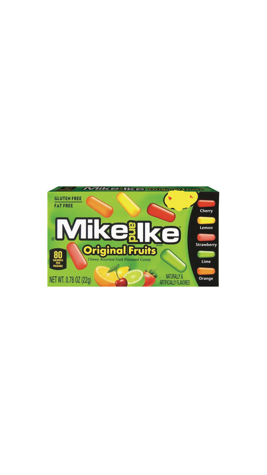 Mike and Ike Original Fruit USA - Caramelle morbide alla frutta (22g) bundle candy online gluten-free