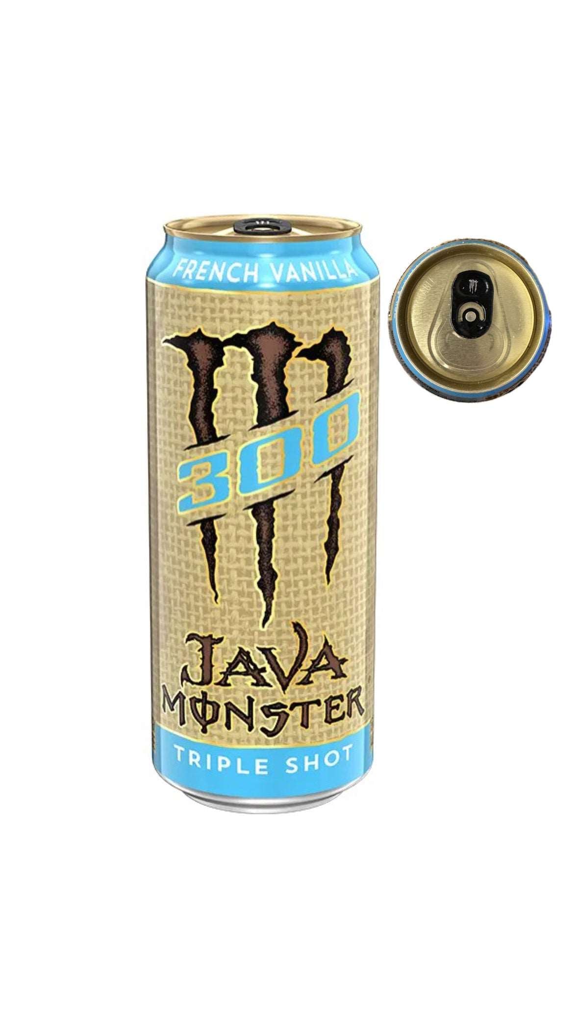 Monster Energy 300 Java New Design 2022 Blue Rim Triple Shot French Vanilla sku: 0822 N