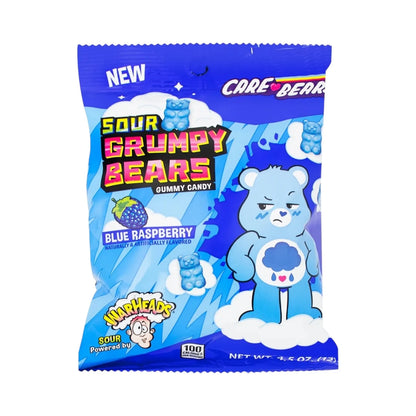 Warheads Sour Crumpy Bears (USA) - Orsetti Gommosi Super Acidi al Lampone [128g] LIMITED EDITION