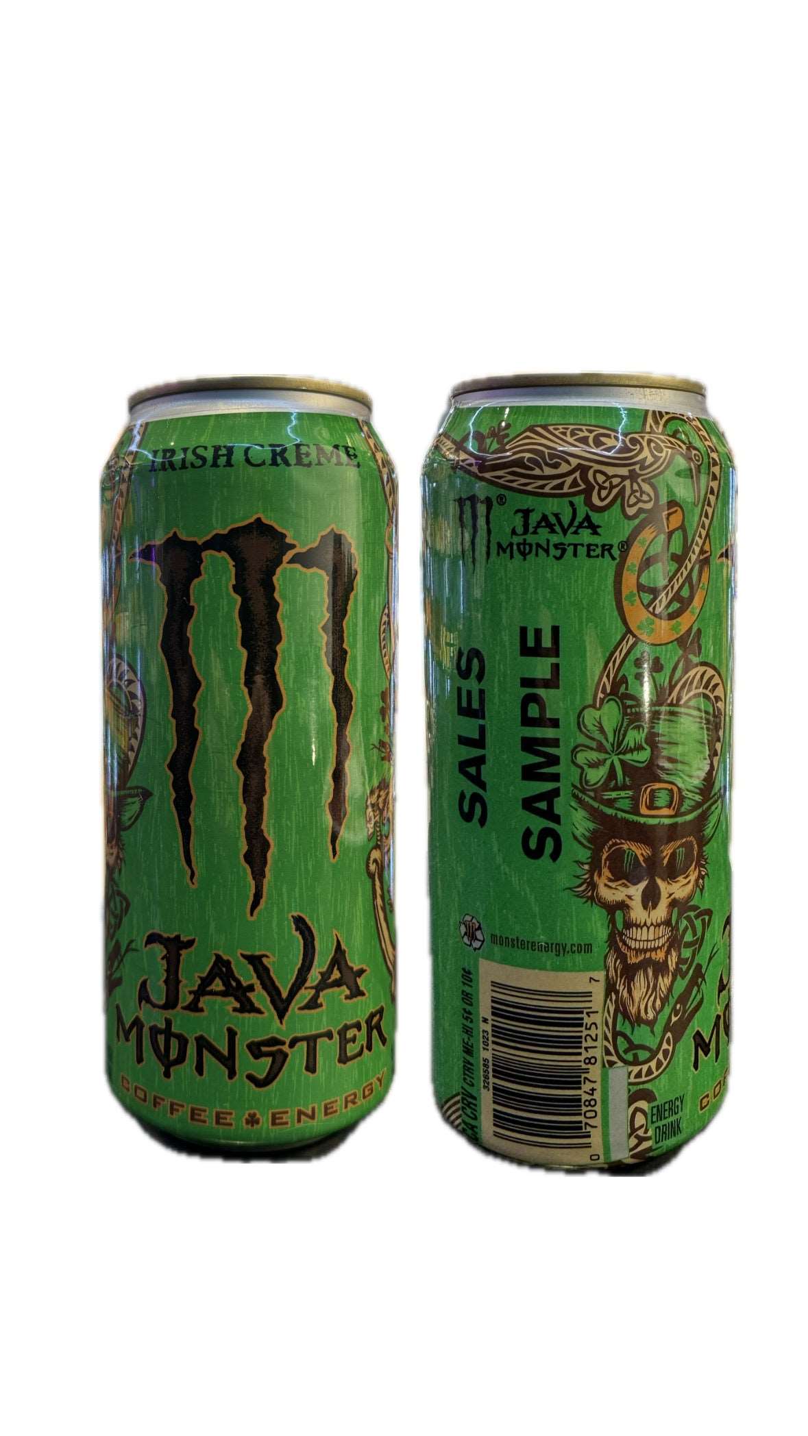 Monster Energy Java Irish Crème Sales Sample