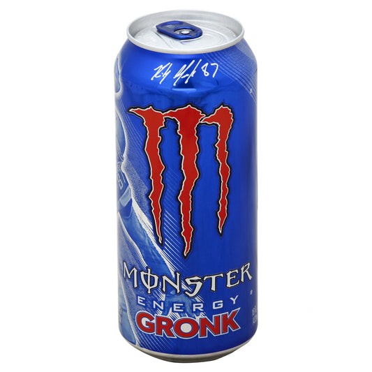 Monster Energy Gronk (Blue Can ) USA sku: 0517 energy drink monster monster energy rare