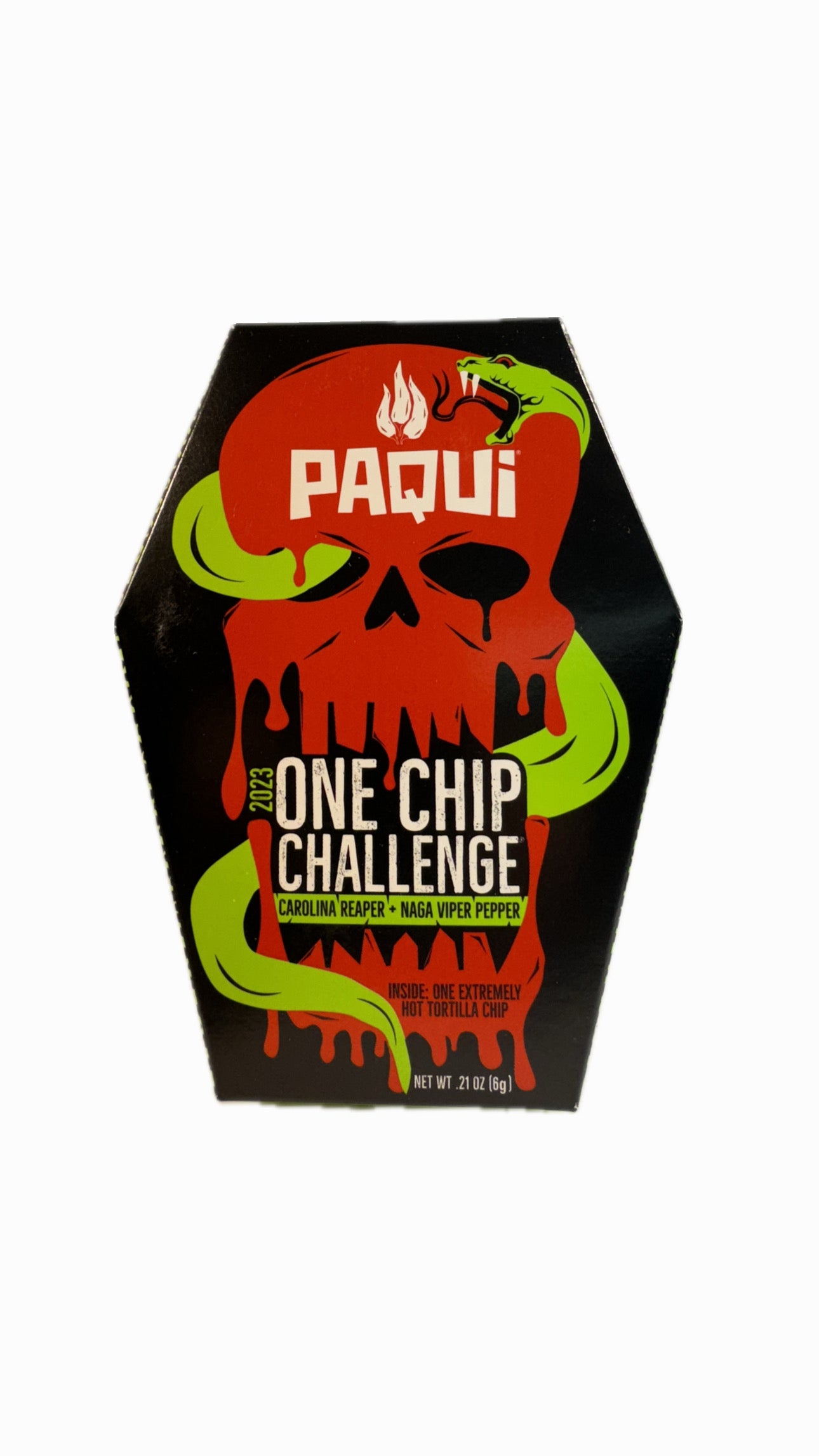 PAQUI ONE CHIP CHALLENGE 2023 USA "da collezione" paqui stuff
