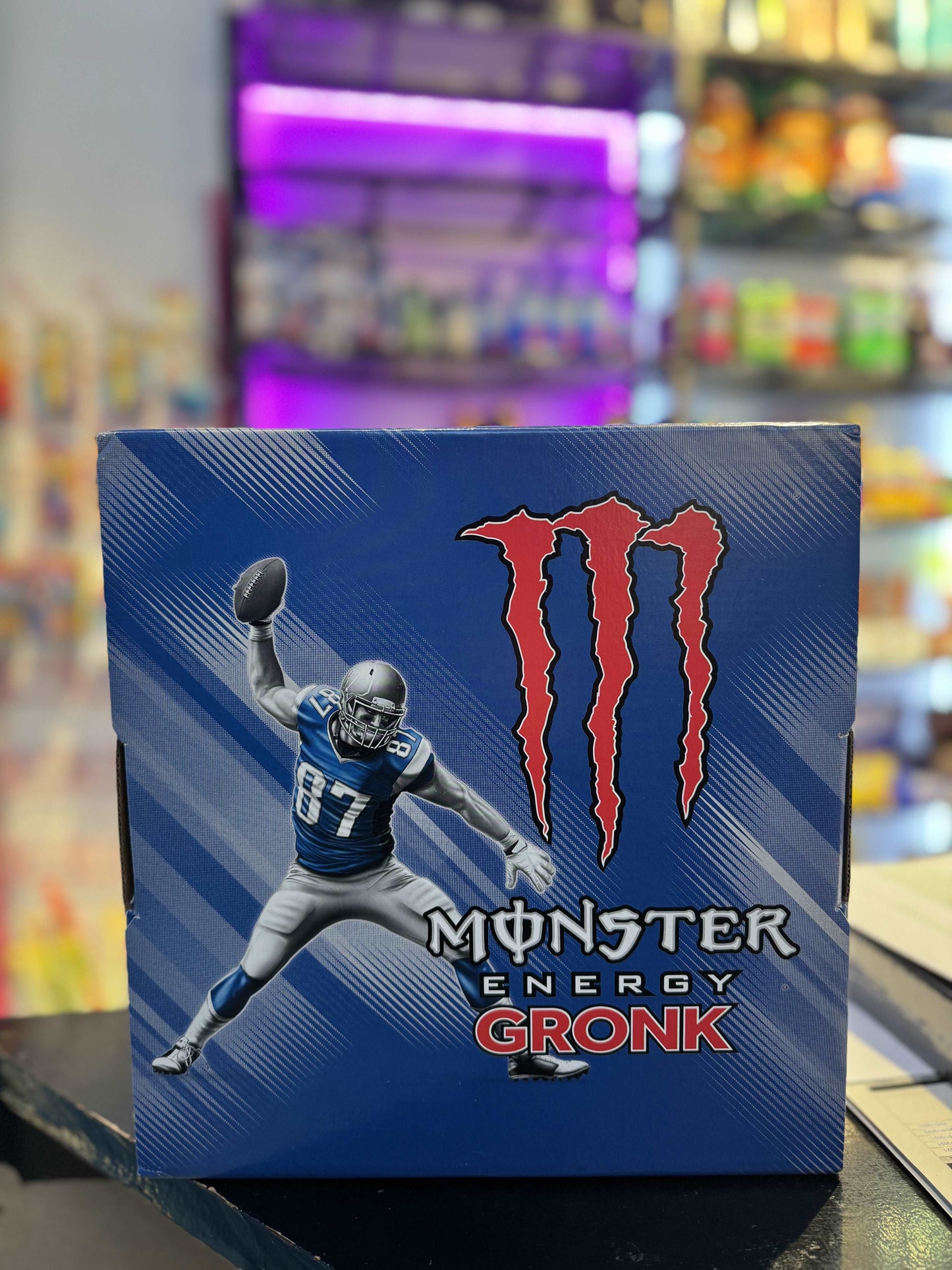 Monster Energy Gronk Promo Box (Lattine Originale Piene )