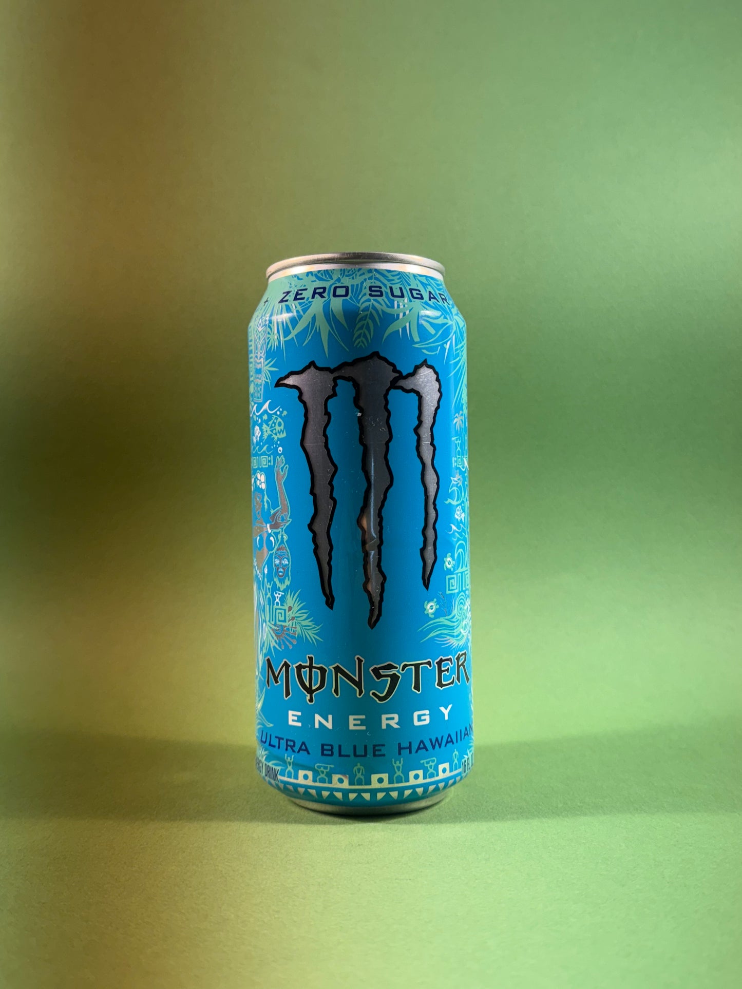 Monster Energy Ultra Blue Hawaiian SALES SAMPLE (USA) [**DENTS**]