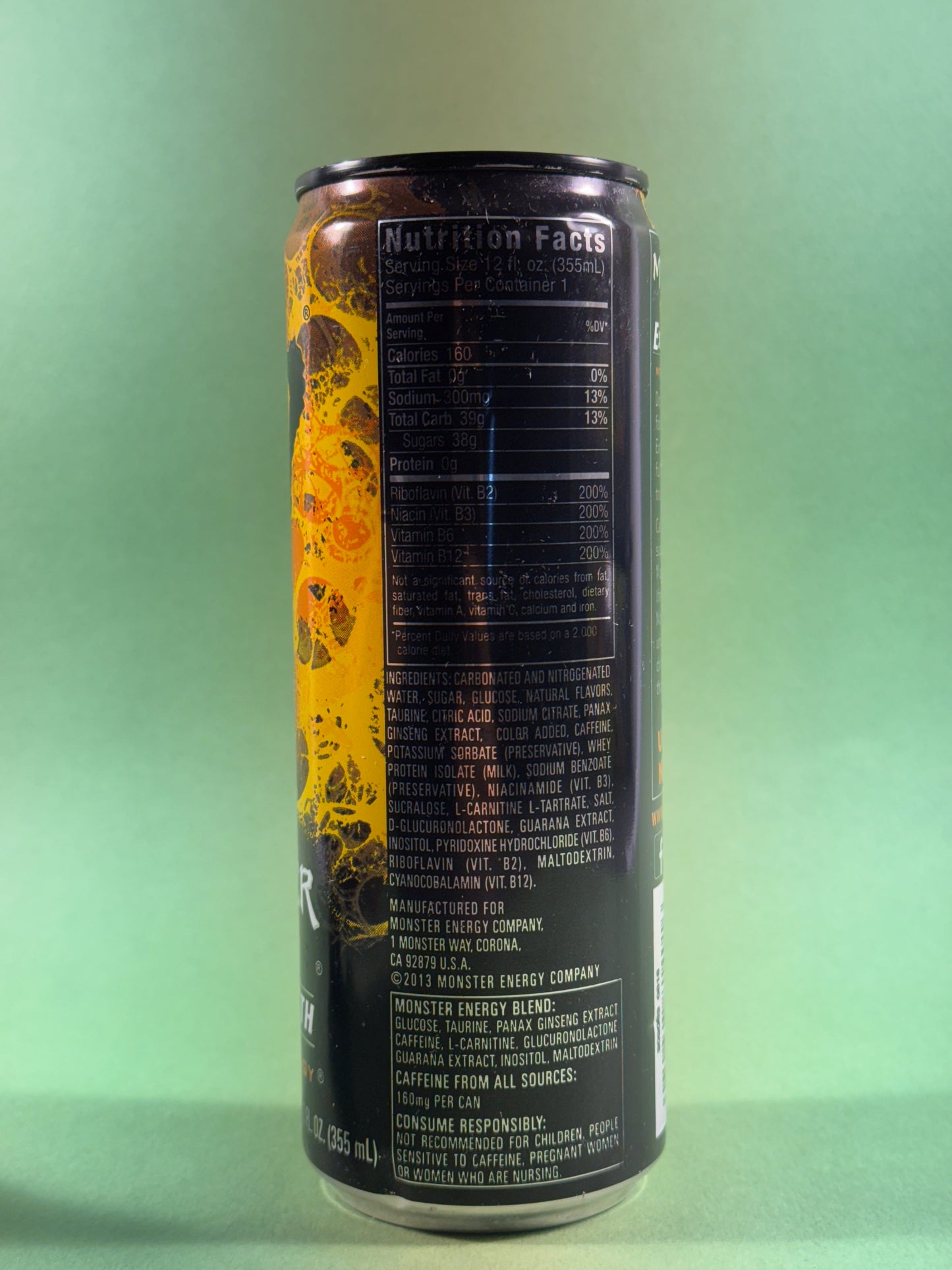 Monster Energy Extra Strength Anti Gravity (USA) [12oz] (can with dent on bottom)