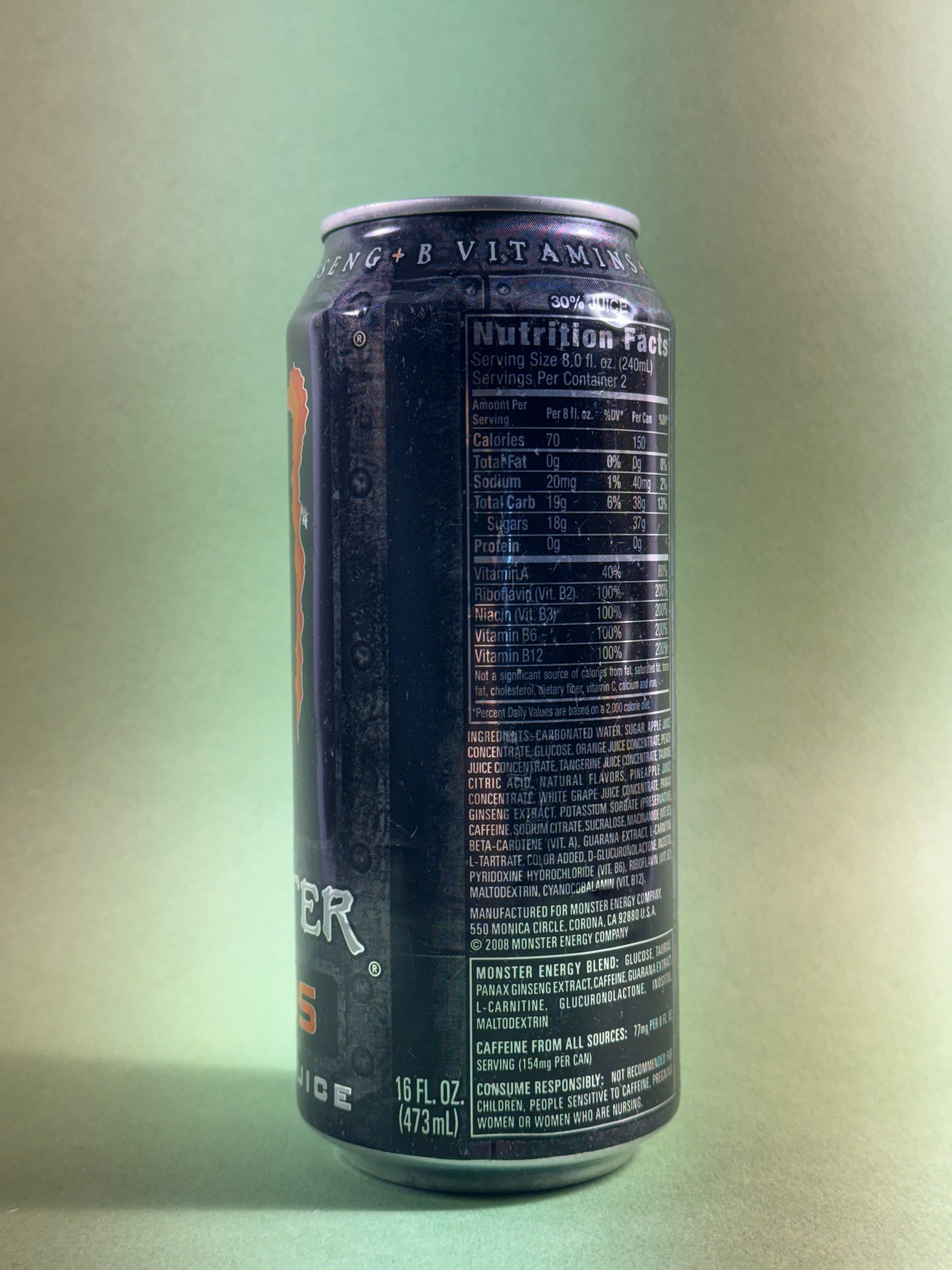 Monster Energy Khaos 473ml (USA) (2013 Edition)