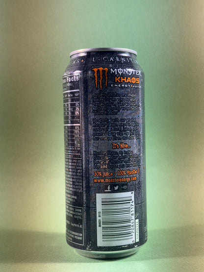 Monster Energy Khaos 473ml (USA) (2013 Edition)