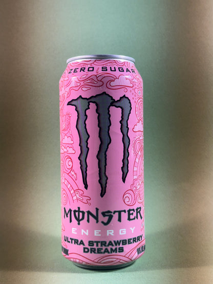 Monster Energy Ultra Strawberry Dreams Sales Sample [#A1]