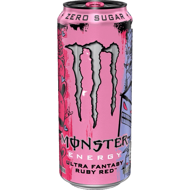 Monster Energy Ultra Fantasy Ruby Red (**dents ) bundle energy online newest