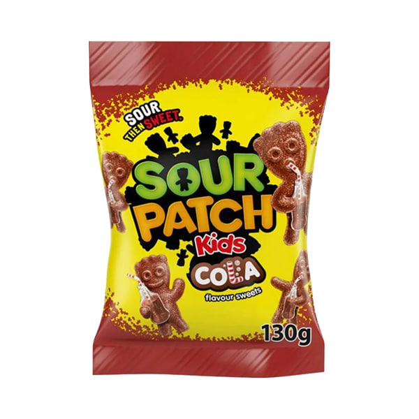 Sour Patch Kids Cola USA - Caramelle gommose aspre gusto Cola (130g) candy online