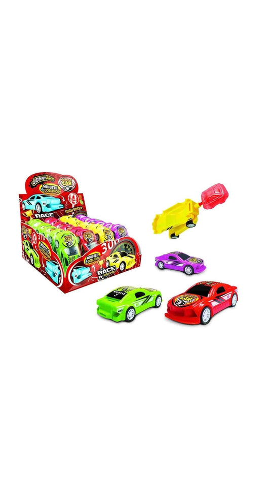 Johny Bee Whistle Car Pop EU (24 Pack) b2b candys pack pack