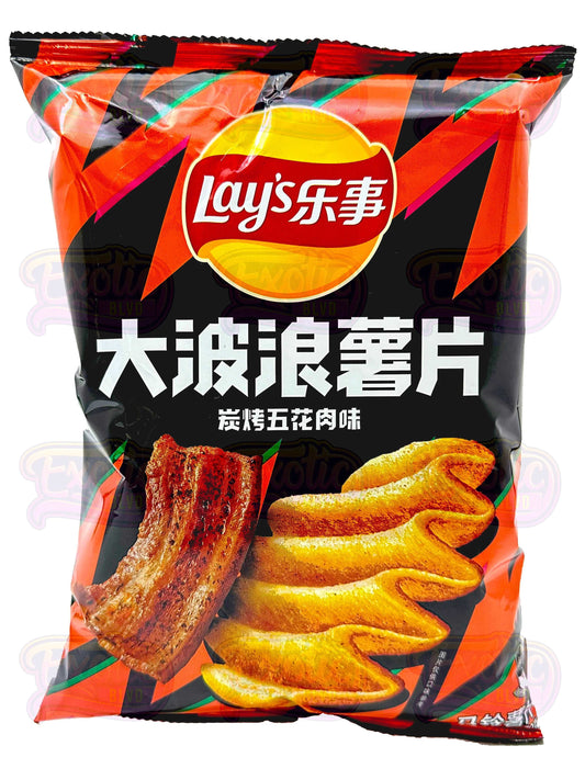 LAY'S GRILLED BACON (40g) China Lays salato