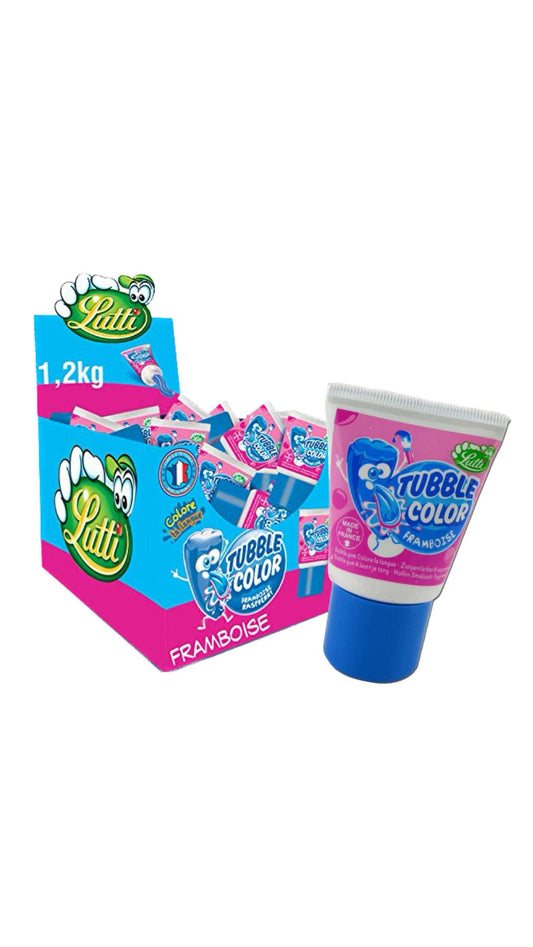 Lutti Tubble Gum Raspberry * EU (36 Pack) b2b candys pack pack