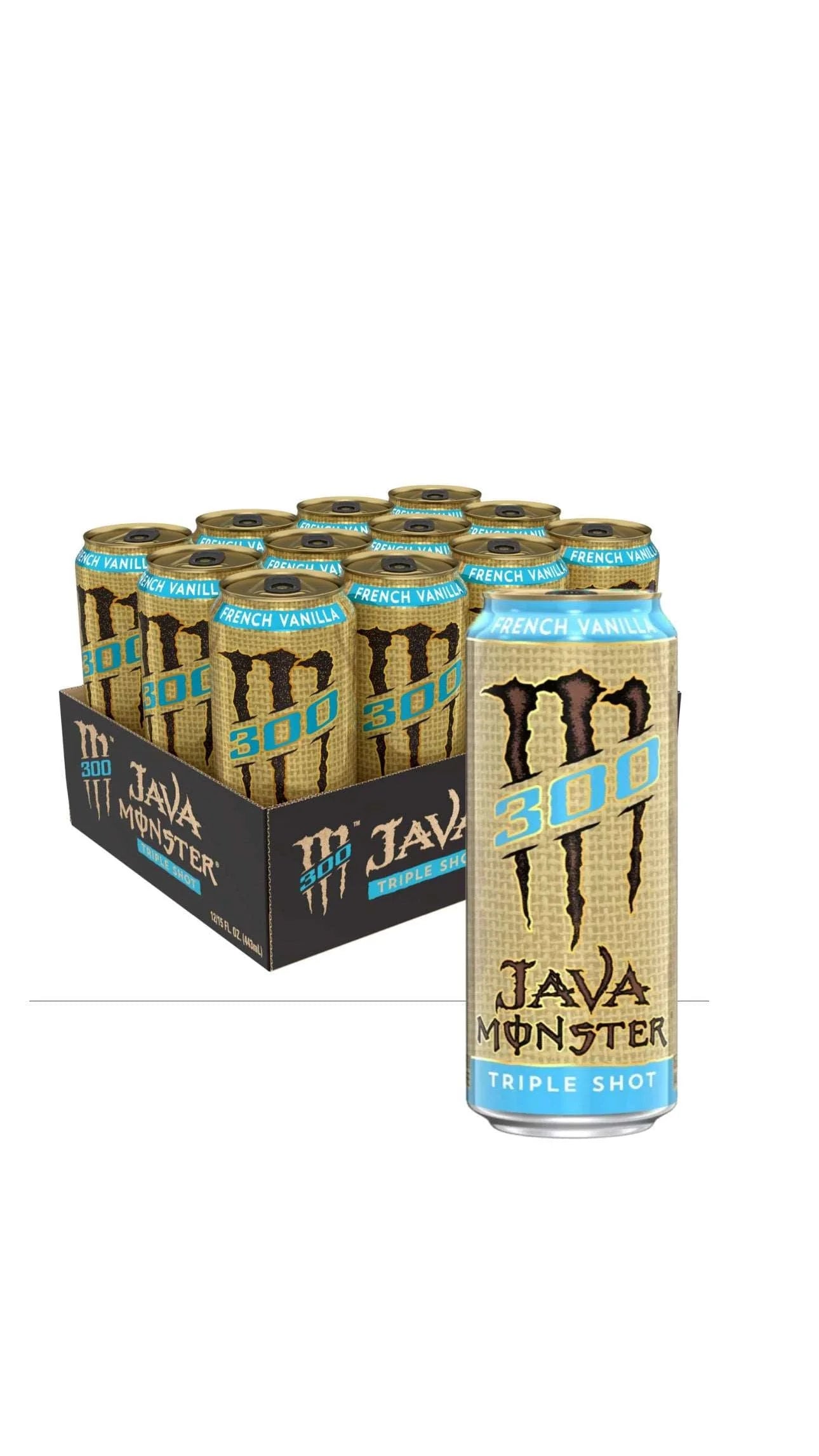 Monster Energy 300 Java Triple Shot French Vanilla (USA) bundle energy online