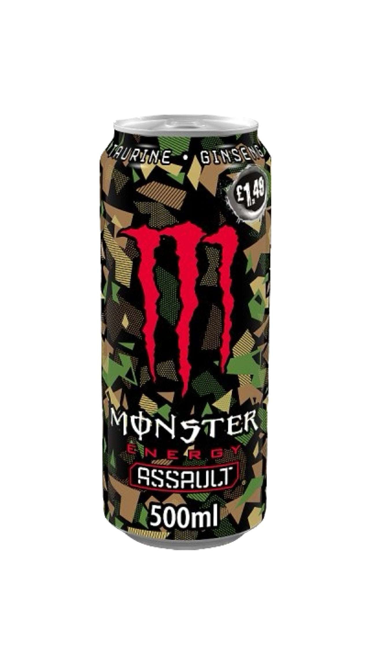 Monster Energy Assault UK Price Market £ 1.49 sku: 0821 energy drink energy drinks monster monster energy