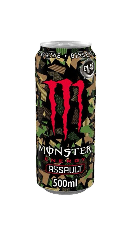 Monster Energy Assault UK Price Market £ 1.49 sku: 0821 rare