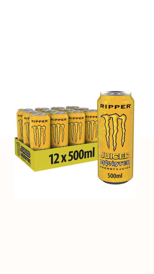 Monster Energy Juiced Ripper (POLAND) ( 12 Pack x 500ml ) b2b monster pack pack