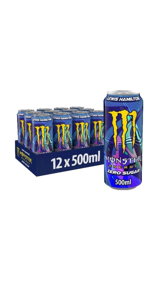 Monster Energy Zero Sugar Lewis Hamilton 2023 (UK) ( 12 Pack x 500ml ) b2b monster pack pack