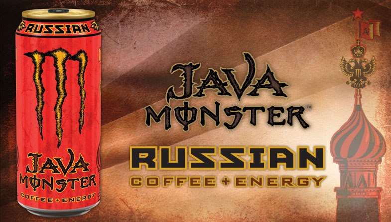 Monster Energy Java Russian 2007 rare