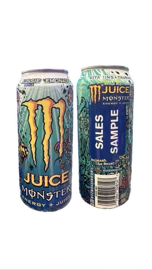 Monster Energy Juice Aussie Lemonade Sample Sales rare