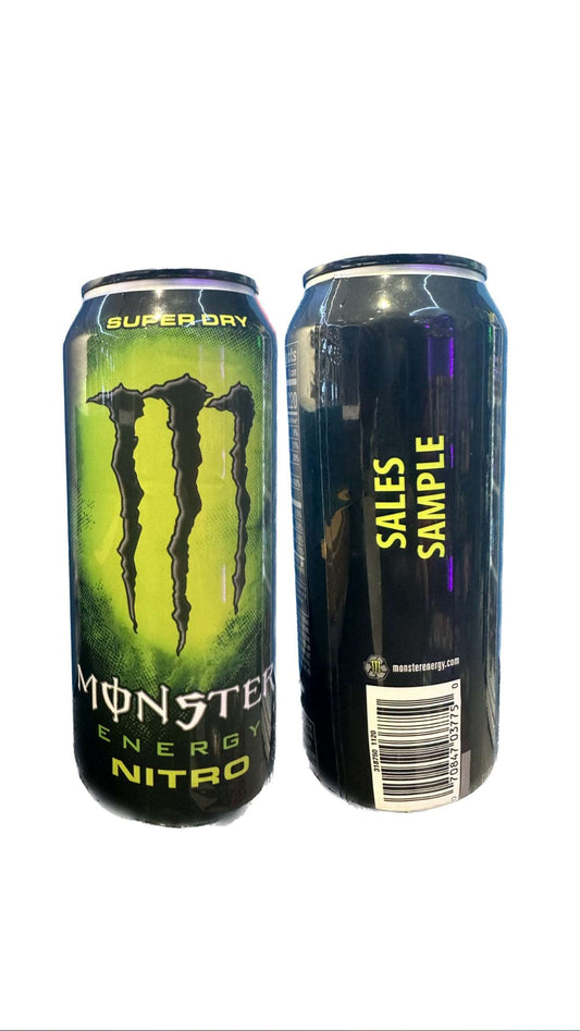 Monster Energy Nitro Super Dry Sample Sales rare