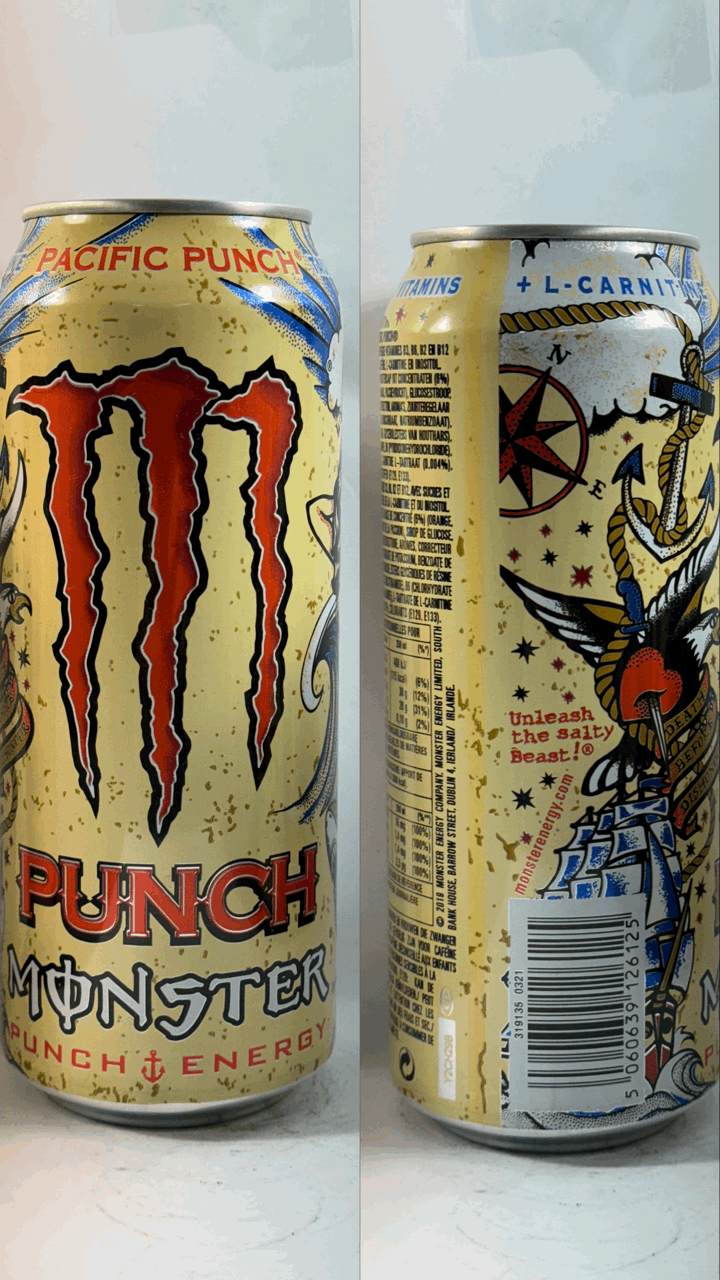Monster Energy Pacific Punch PUNCH - NEDERLAND - SKU: 0321 (CP) ccc