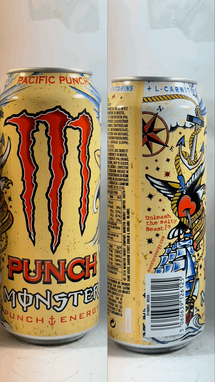 Monster Energy Pacific Punch PUNCH - FRANCE - 0520 (AG) ccc