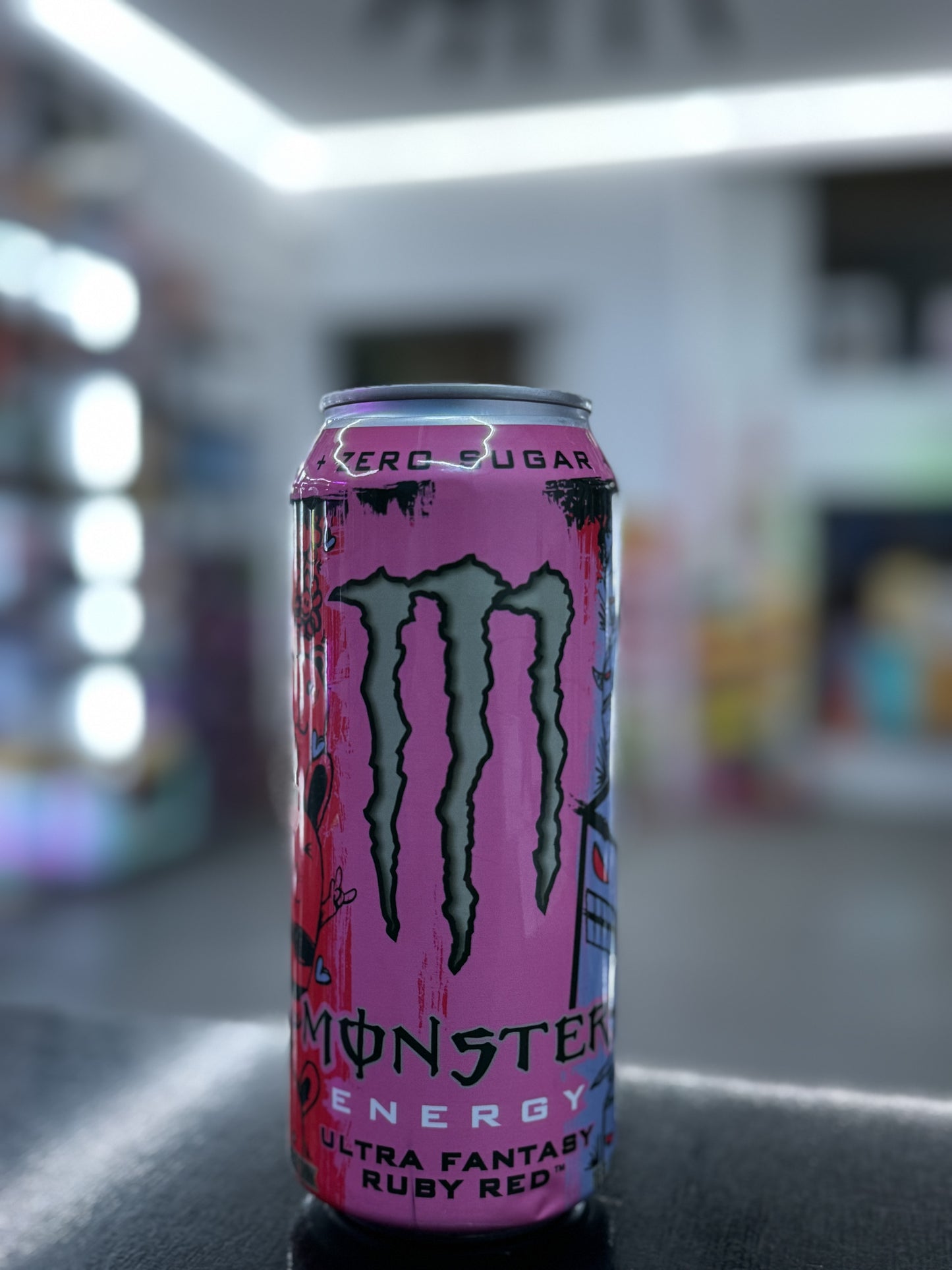 Monster Energy Ultra Fantasy Ruby Red Sales Sample rare
