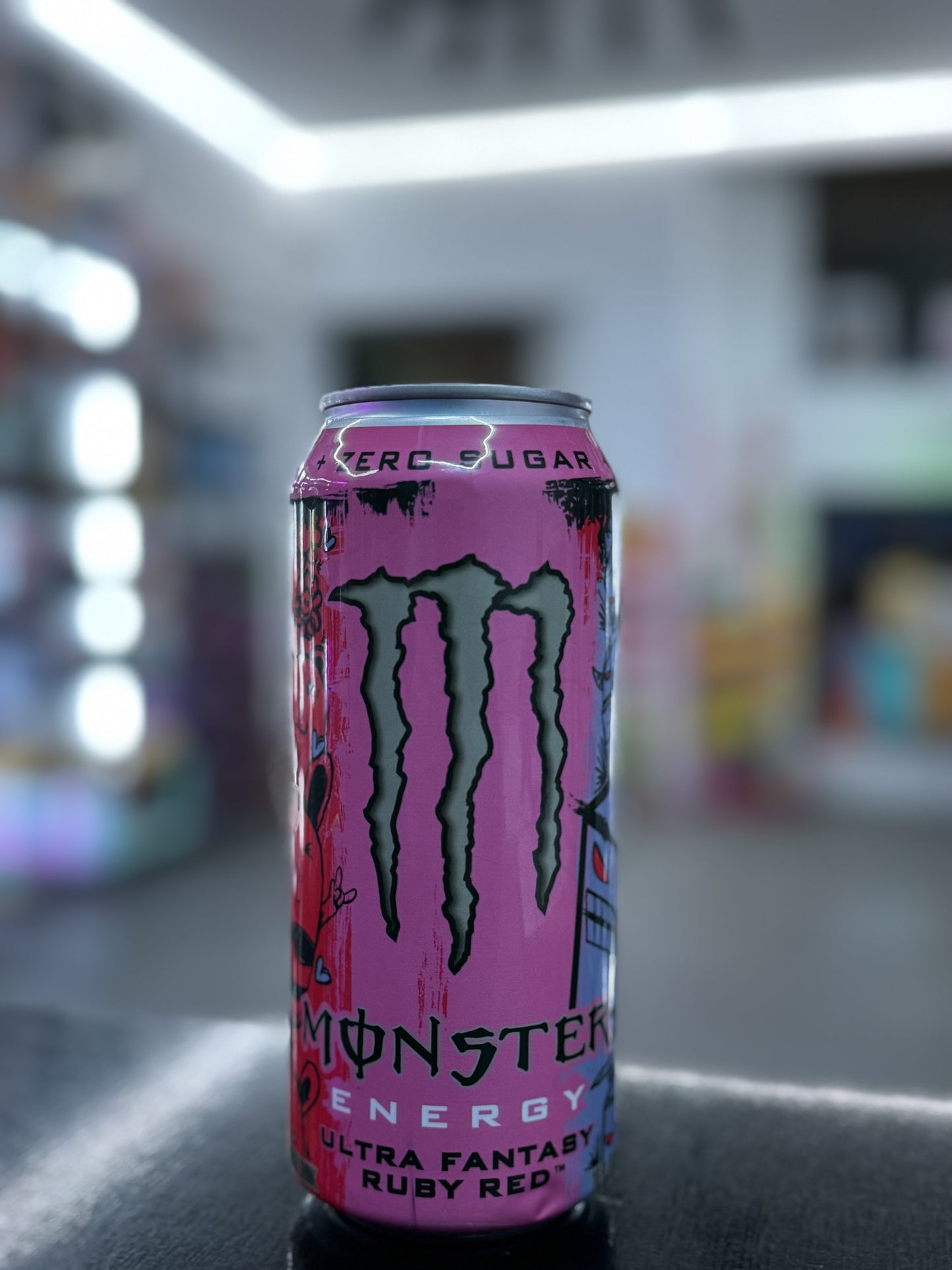 Monster Energy Ultra Fantasy Ruby Red Sales Sample - Energy Drinks