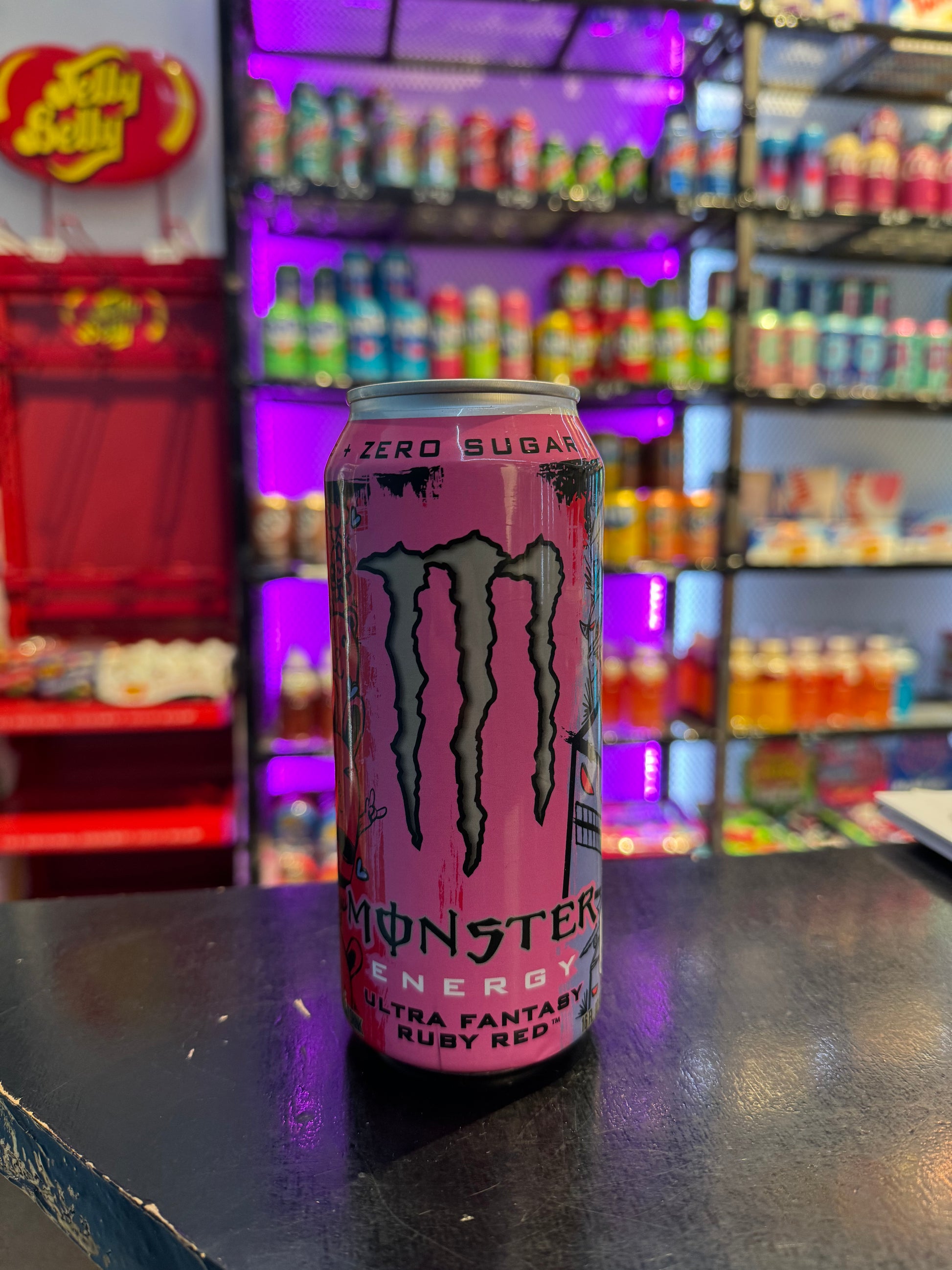 Monster Energy Ultra Fantasy Ruby Red Sales Sample - Energy Drinks