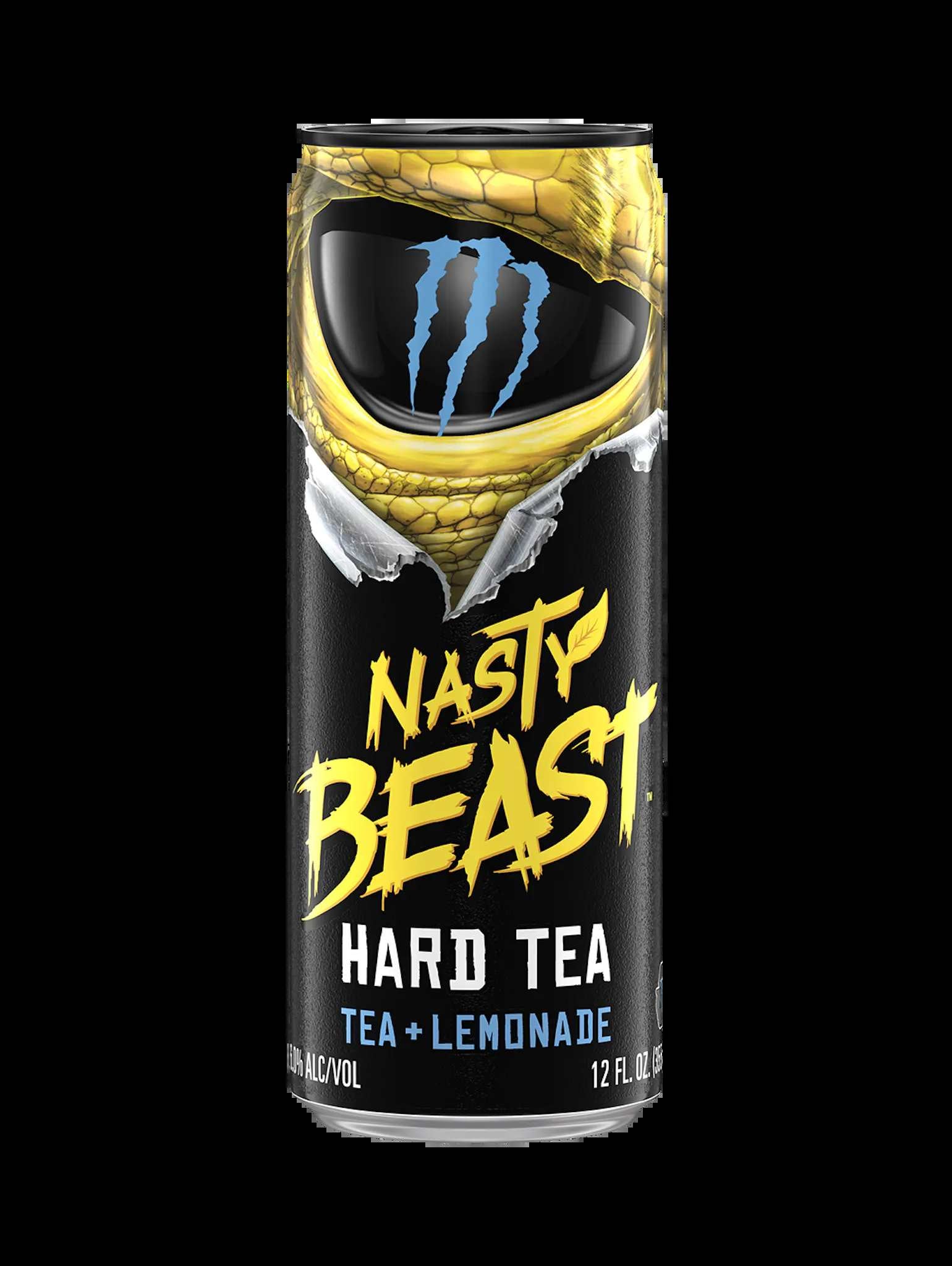 Monster Nasty Beast Hard Tea Lemonade 355 ml FULL beast beast unleashed beast24 hard tea monster monster energy nasty nasty beast newest not-on-sale unleashed usa