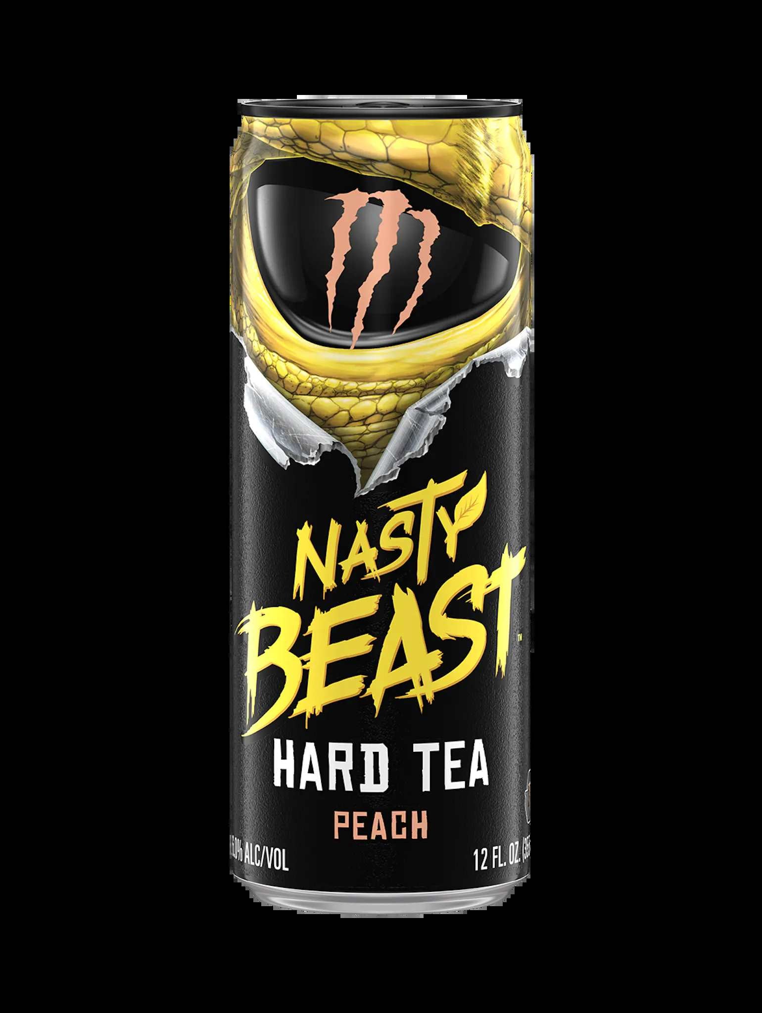 Monster Nasty Beast Hard Tea Peach 355 ml FULL beast beast unleashed beast24 hard tea monster monster energy nasty nasty beast newest not-on-sale unleashed usa