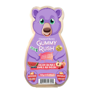 Gummy Rush Neon Bears Candy (CANADA) - Orsetti Gommosi fruttati (160g)