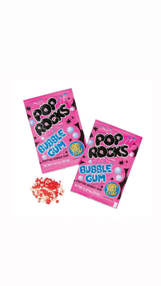 Pop Rocks Bubblegum USA - Caramelle frizzanti scoppiettanti gusto bubblegum (9.5g) bundle candy online