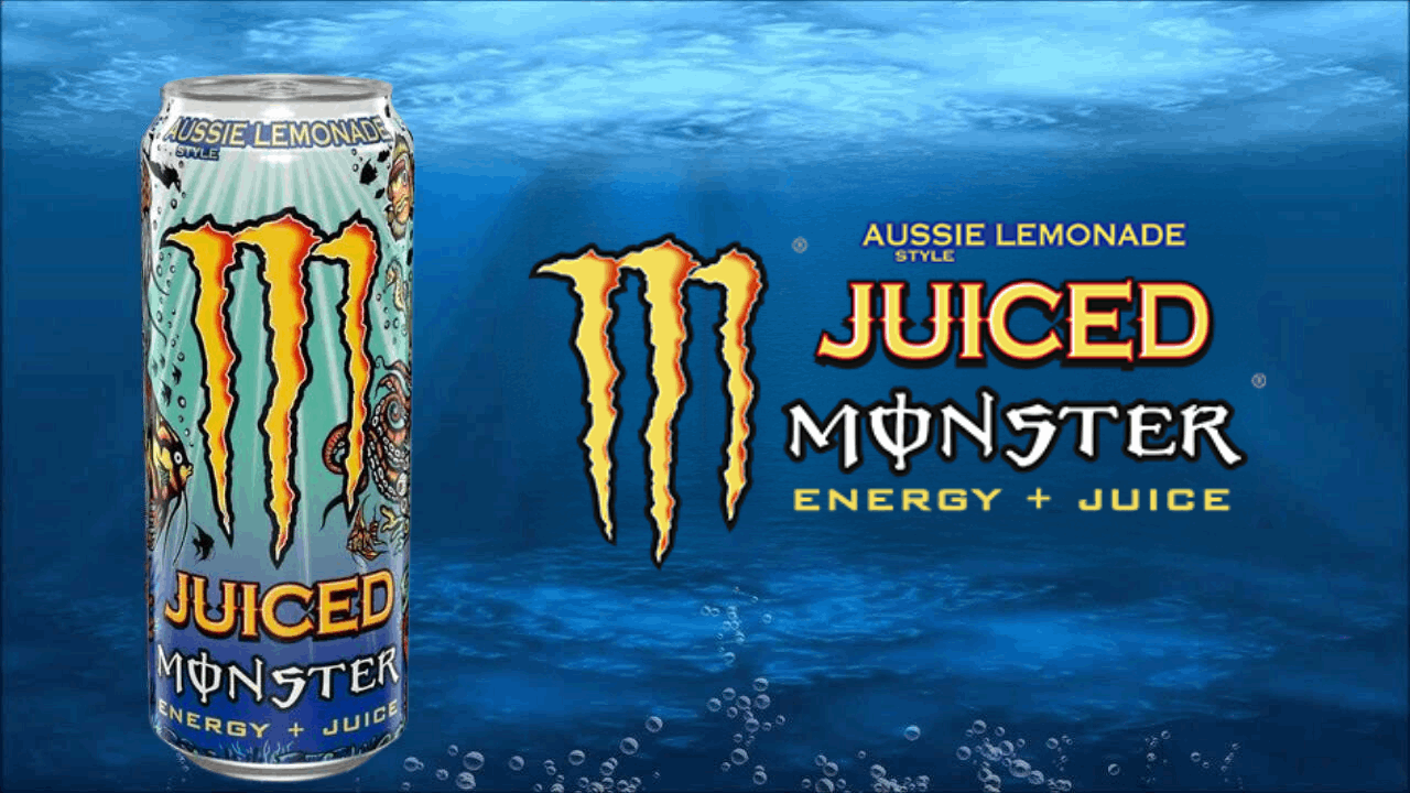 Monster Energy Juiced Aussie Lemonade NL sku: 0822B ( lattine ammaccate )