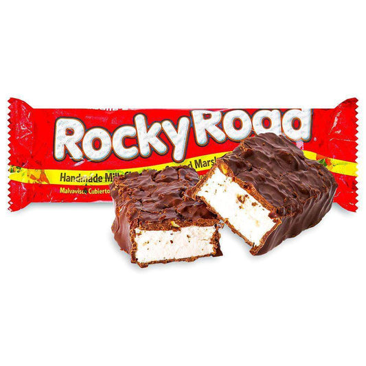 Rocky Road Original USA - Barretta di cioccolato al latte, Marshmallow (52g) bundle cioccolato