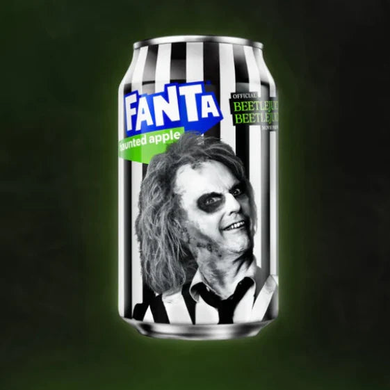 Fanta Apple Sugar Free Official BeetleJuice (USA) - Fanta Senza Zucchero gusto Mela [355ml]