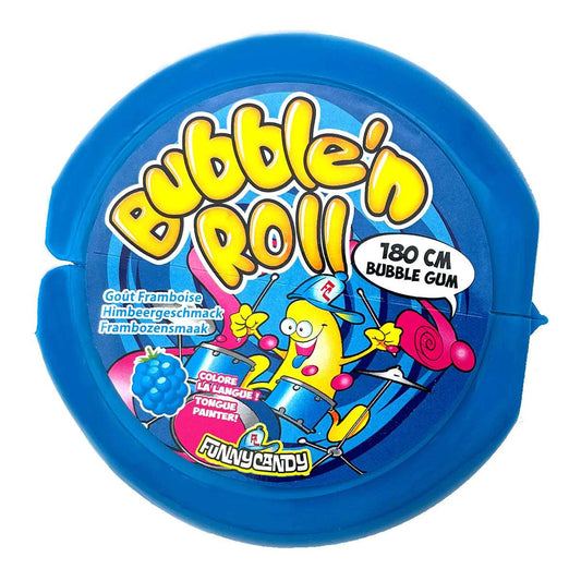 Bubble’n Roll Raspberry (58g - 180cm ) caramelle funny candy