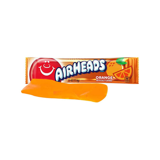 Airheads Orange - Caramella morbida gusto arancia (16g) bundle candy online gluten-free
