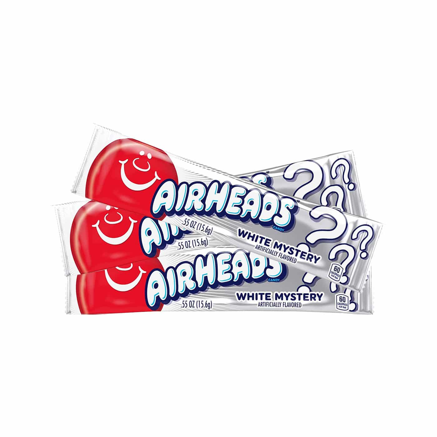 Airheads White Mystery - Caramella morbida indovina il gusto (16g) bundle candy online gluten-free