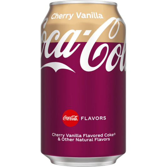 Coca - Cola Cherry Vanilla USA - Coca Cola alla ciliegia e vaniglia (355ml)