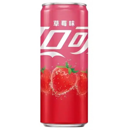 Coca - Cola Strawberry (330ml) CHINA