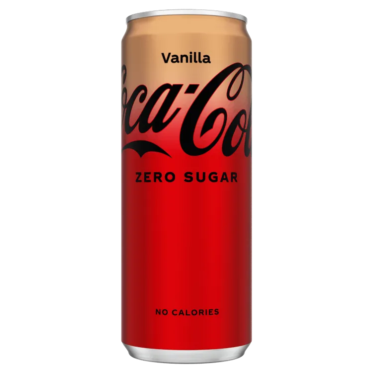 Coca - Cola Vanilla Zero Sugar - Coca Cola alla vaniglia senza zucchero (250ml) bevande bundle drink online sugar free
